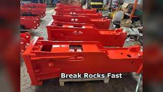 Hydraulischer Hammerhammer zum Abbruch von Steinbeton