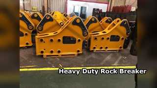 Robuster Felsbrecher für Ausgrabungen, 2810 mm