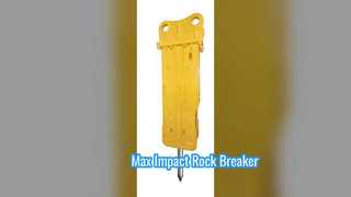 Rock Breaker Power 155 mm Meißel Max Impact