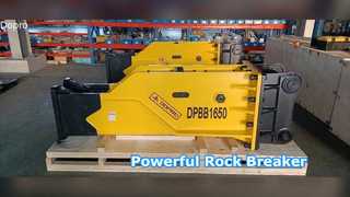 Bagger-Gesteinsbrecher 155 mm 100 140 Bar